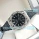 Replica Audemars Piguet Royal Oak 15400 Diamond Bezel 41mm Leather Strap (4)_th.jpg